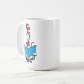 帽子の中の読猫 コーヒーマグカップ (正面左)