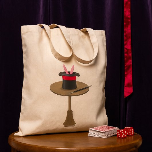 帽子の中の魔術師のうさぎ トートバッグ