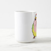 帽子の仲の良い恋人同士 コーヒーマグカップ (中央)