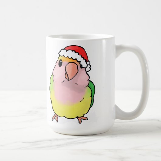 帽子の仲の良い恋人同士 コーヒーマグカップ (右)