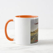 帽子の再来のマグの保護者 マグカップ (左)