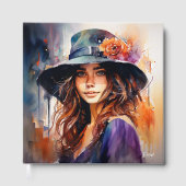 帽子の女：恵みのポートレート鮮やか ゲストブック (正面)