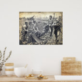 帽子の感謝の先端 ポスター (キッチン)