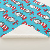 帽子の柄の猫 シェルパブランケット (3/4)