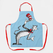 帽子の猫がお辞儀をする エプロン (正面)