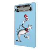 帽子の猫がお辞儀をする ミニクリップボード (アングル2)