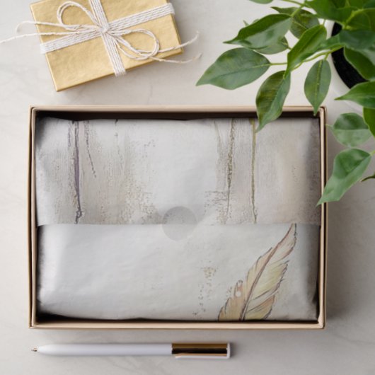 帽子の飾羽の要素を切り離す 薄葉紙 (ギフト)