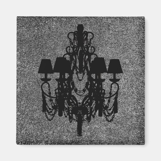 帽子のnのシャンデリアの~ マグネット (正面)