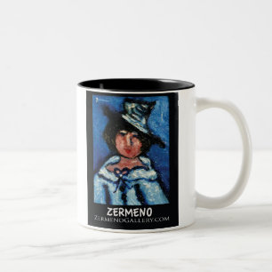 帽子のZermenoの少しParissiene ツートーンマグカップ