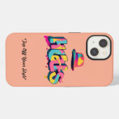 "帽子は僕らのもの" iPhoneケース (裏面横)