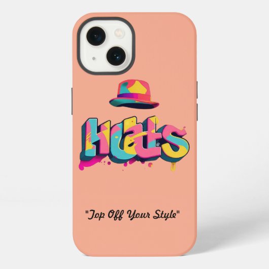 "帽子は僕らのもの" iPhoneケース (裏面)