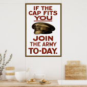 帽子もしが君に合う ポスター (キッチン)