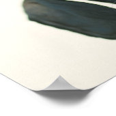 帽子をかぶったおもしろい犬 ポスター (角)