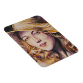 帽子をかぶった人 マグネット (右側)