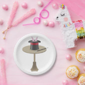 帽子をかぶった奇術師 ペーパープレート (パーティー)