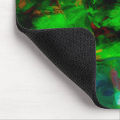 帽子をかぶった女性 マウスパッド (コーナー)