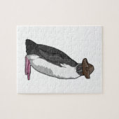 帽子をかぶった海賊ペンギン ジグソーパズル (横)