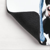 帽子をかぶった牛。 マウスパッド (コーナー)