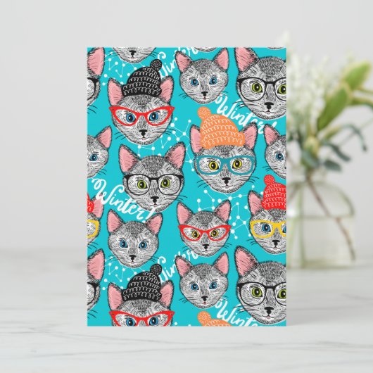 帽子をかぶった猫 (スタンド正面)