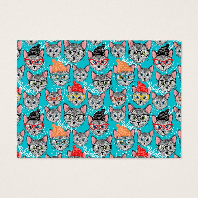 帽子をかぶった猫 (正面)