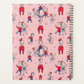 帽子をかぶった猫 | キッズパターン プランナー手帳 (裏面)