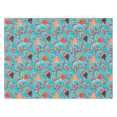 帽子をかぶった猫 テーブルクロス (正面(横))