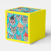 帽子をかぶった猫 フェイバーボックス (裏面サイド)