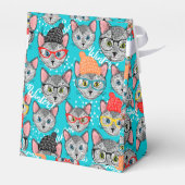 帽子をかぶった猫 フェイバーボックス (裏面サイド)