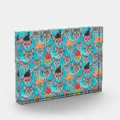 帽子をかぶった猫 フォトブロック (左)