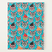 帽子をかぶった猫 プランナー手帳 (裏面)