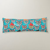 帽子をかぶった猫 ボディピロー (裏面)