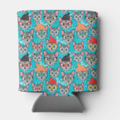 帽子をかぶった猫 缶クーラー (裏面)