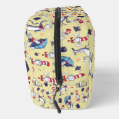 帽子をかぶった猫 | 黄色のパターン ドップキット (右)