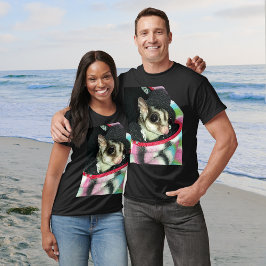 帽子をかぶった砂糖滑空機ユニセックス Tシャツ