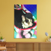 帽子をかぶった砂糖滑空機 キャンバスプリント (インサイチュ (リビング))