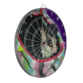 帽子をかぶった砂糖滑空機 ダーツボード (正面左)