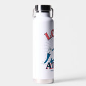 帽子をかぶった私の猫を見る ウォーターボトル (正面)