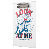 帽子をかぶった私の猫を見る クリップボード (左)