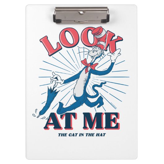 帽子をかぶった私の猫を見る クリップボード (正面)