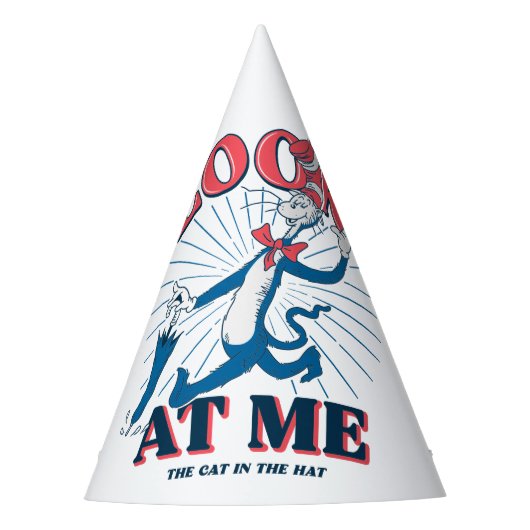 帽子をかぶった私の猫を見る パーティーハット (正面)