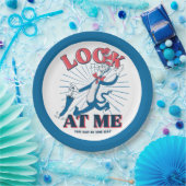 帽子をかぶった私の猫を見る ペーパープレート (パーティー)