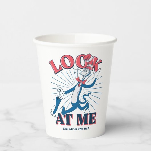 帽子をかぶった私の猫を見る 紙コップ (左)