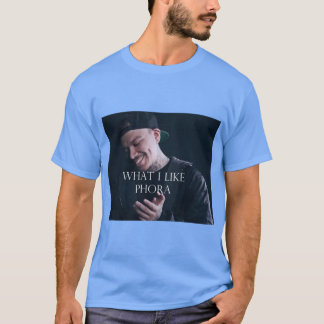 帽子をかぶったlcmich phoraラッパーlcmich逆さま What d Tシャツ