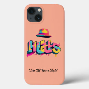 「帽子をかぶってる」 iPhone 13ケース