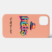 「帽子をかぶってる」 Case-Mate iPhoneケース (裏面 (横))