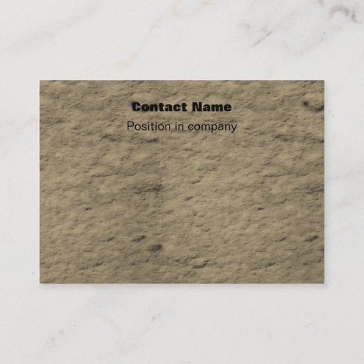 帽子をかぶって止まり木に立つマグピー 名刺 (裏面)