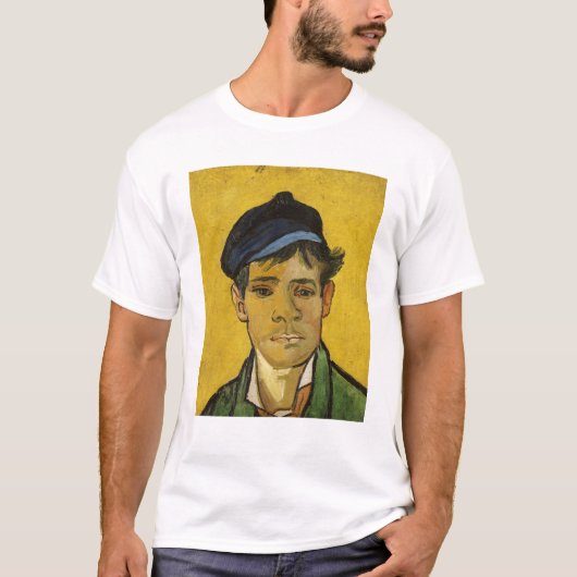 帽子を持つフィンセント・ファン・ゴッホ|の若者、1888年 Tシャツ (正面)