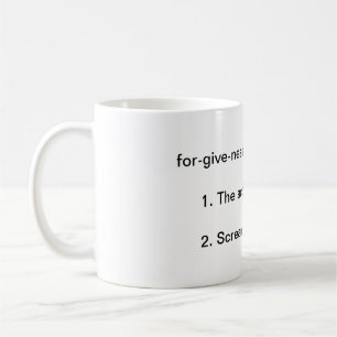 帽子を持つラマ: Forgivness定義 コーヒーマグカップ