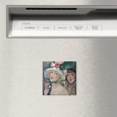 帽子を持つ二つのコート マグネット (インサイチュ (食洗機))