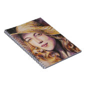 帽子を持つ女性 ノートブック (右側)